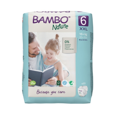 Эко-подгузники Bambo Nature 4 (7-14 кг), 48 шт купить оптом в Самаре