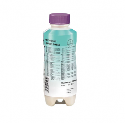 Нутрикомп Диабет ликвид 500 мл. пластиковая бутылка купить оптом в Самаре